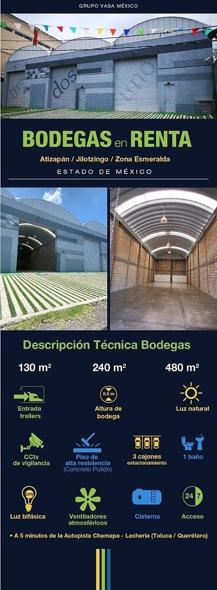 Bodega comercial en Espíritu Santo, Jilotzingo, foto 2 de 6