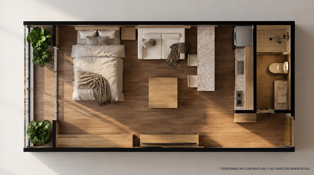 Apartment in Portales Oriente, Benito Juárez, photo 6 of 6