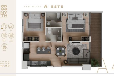 PREVENTA DEPARTAMENTOS EN MEZQUITAN COUNTRY