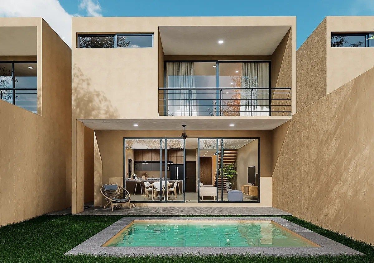 ITRED Casas XO 2 andares - 3 Quartos ENTRAR MARÇO-2027 Dzitya, foto 1 de 7