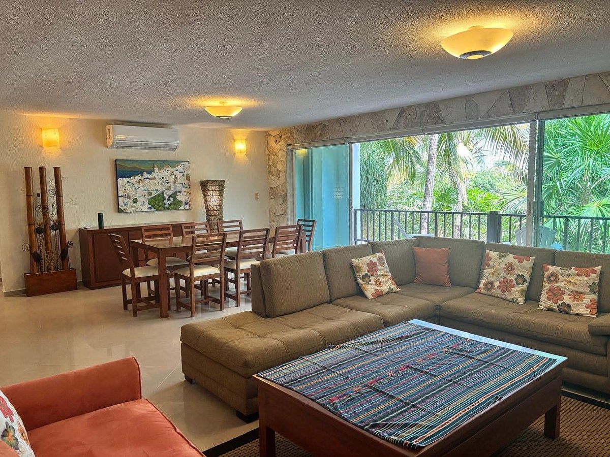 Apartamento mobiliado de 2 quartos para alugar em Grand Sirenis, Akumal, foto 1 de 47