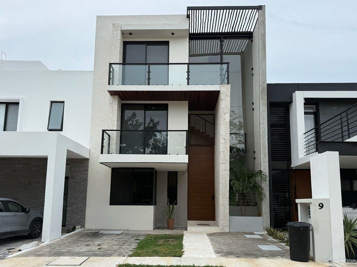 Casa Mobiliada com 6 Quartos para Alugar | Aqua Residencial, Cancún, foto 1 de 17