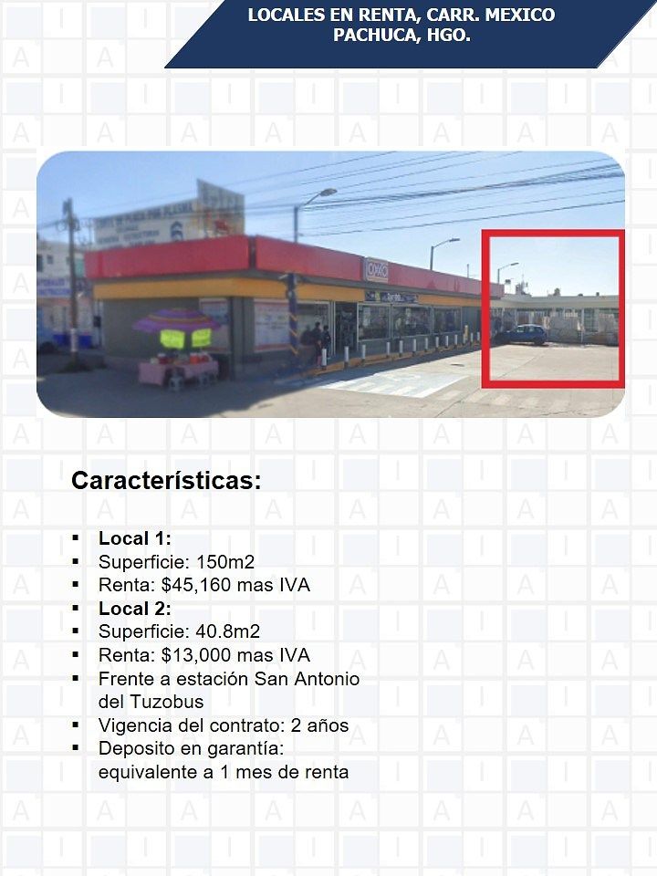 Retail Space in San Antonio, Pachuca de Soto, photo 3 of 3