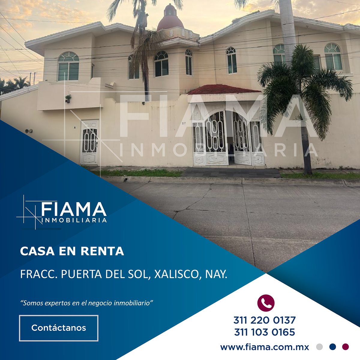 CASA EN RENTA AMUEBLADA O SIN AMUEBLAR EN FRACC. PUERTA DEL SOL, XAL, NAY. (G), foto 1 de 33