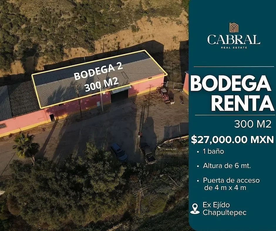 BODEGA EN RENTA CHAPULTEPEC, foto 1 de 4