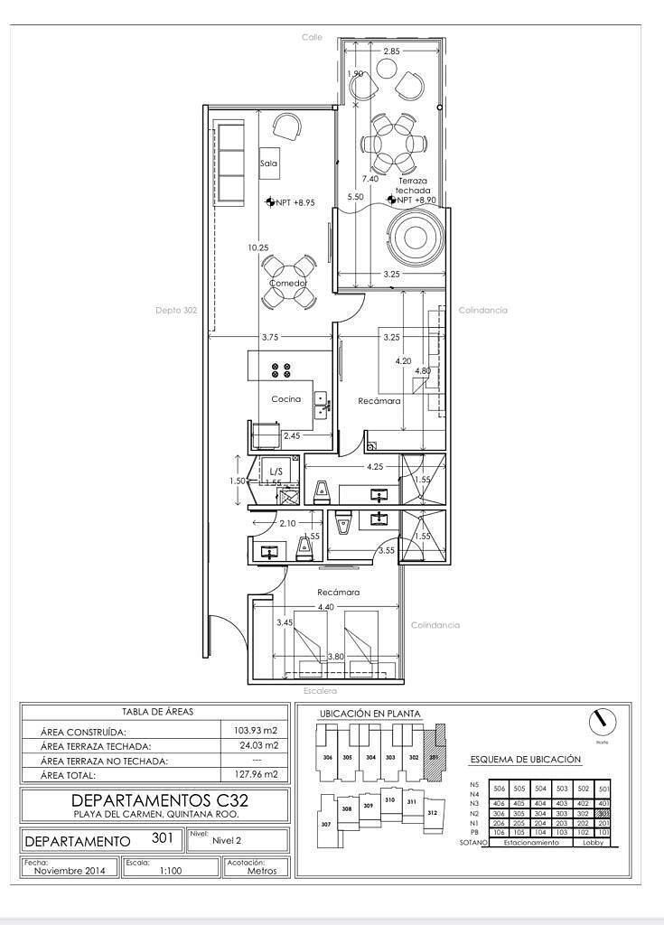 Departamento en Playa del Carmen Centro, Playa del Carmen, foto 52 de 52