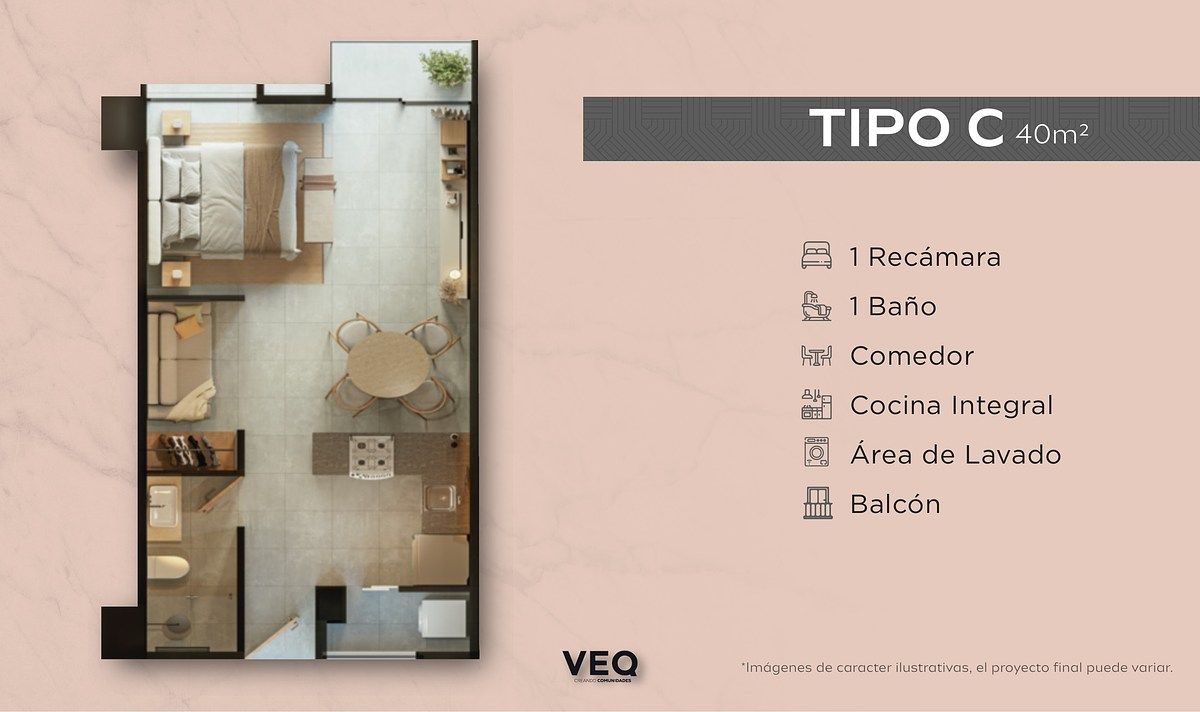 Departamento en Moderna, Guadalajara, foto 10 de 10