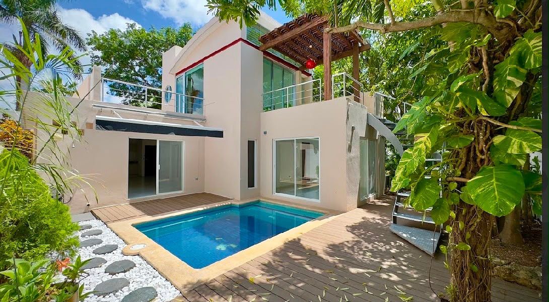 ALUGUEL DE LINDA CASA RESIDENCIAL CUMBRES $40.000 COM PISCINA - ÁREA HUAYACÁN, foto 1 de 23