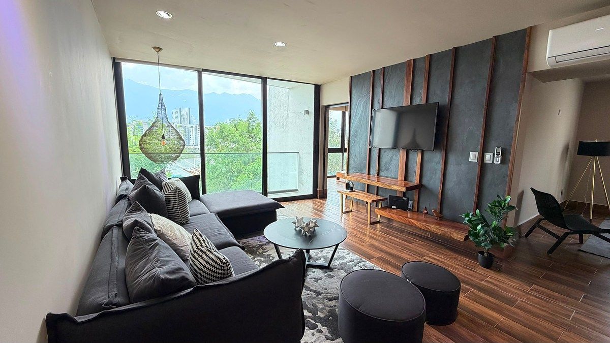 DEPARTAMENTO EN RENTA AMUEBLADO TORRE ETHEREA SAN JERÓNIMO, MONTERREY, foto 1 de 12