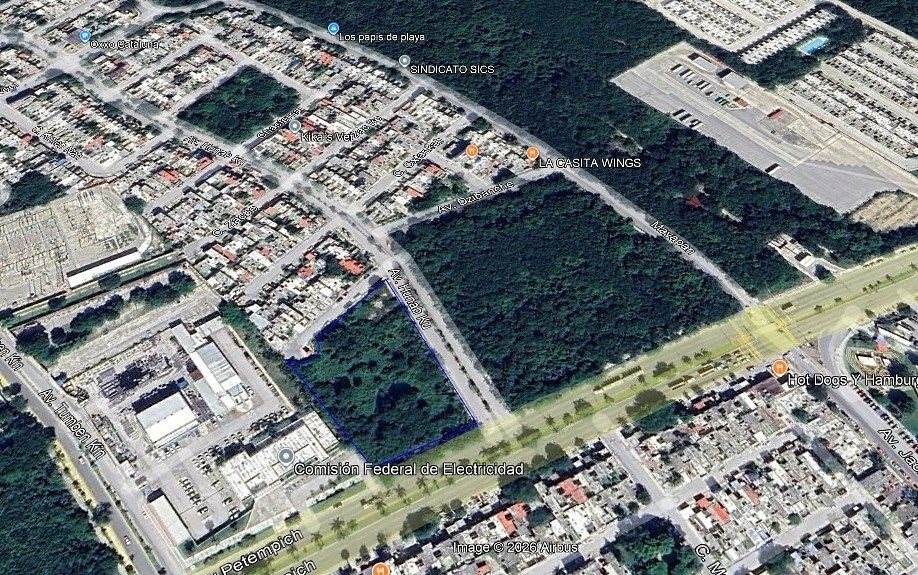 TERRENO COMERCIAL À VENDA EM PLAYA DEL CARMEN, foto 1 de 4