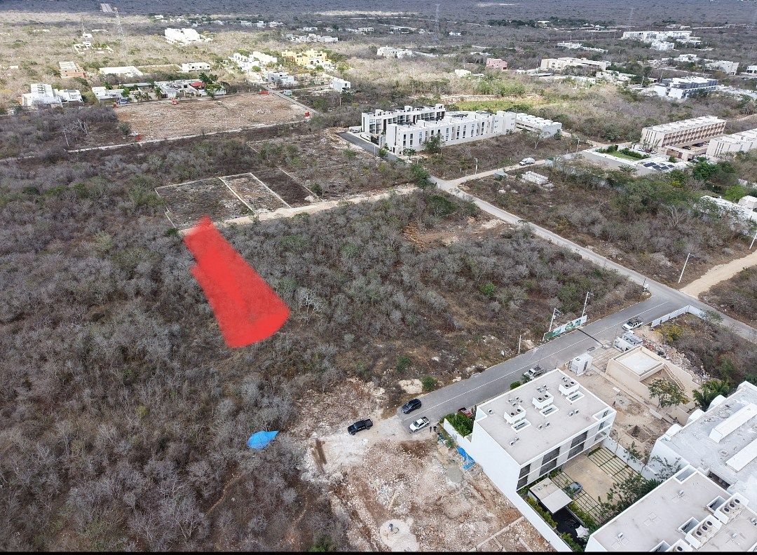 Terreno en Temozon para desarrollar 1095.05m. zona de privadas, foto 1 de 5