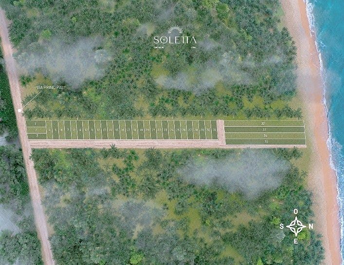 TERRENO EN VENTA FRENTE AL MAR EN LA PLAYA DE SISAL, foto 1 de 5