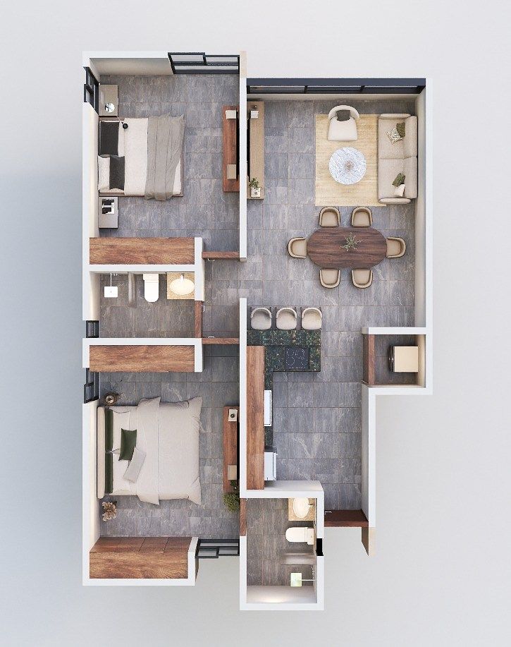 Apartamento em Temozón Norte, Mérida, foto 3 de 12