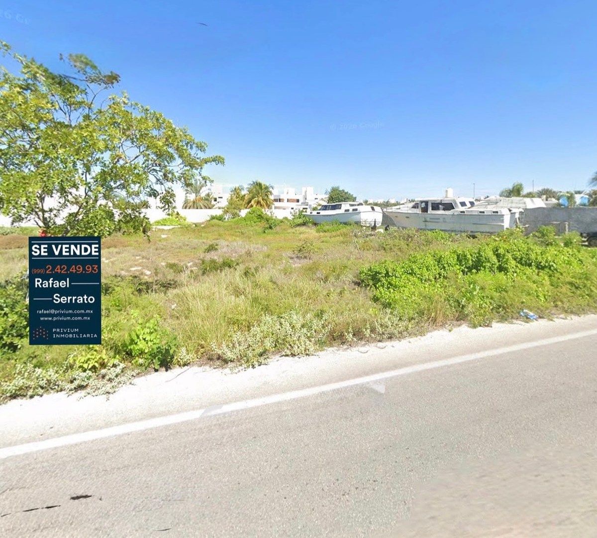 VENTA DE TERRENO DE 358 M2 A PIE DE CARRETERA EN YUCALPETÉN PROGRESO, foto 1 de 12