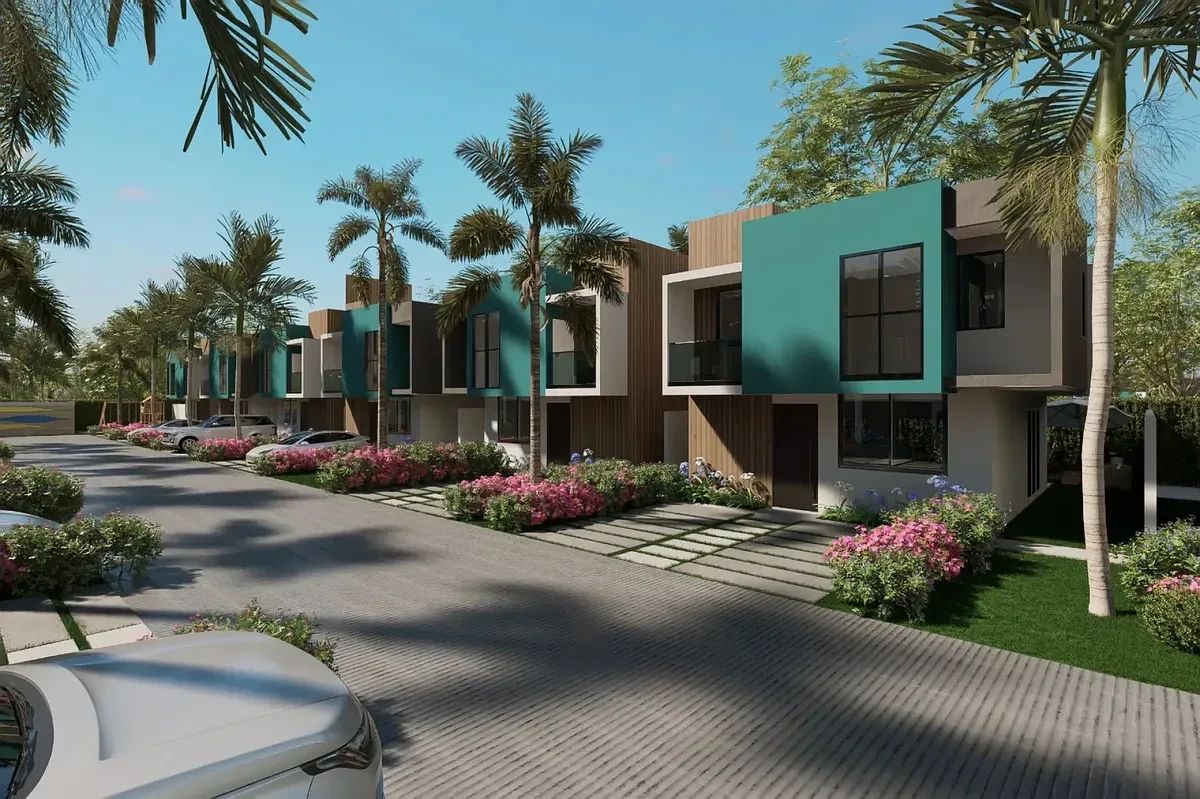 Townhouses (villa) en Venta De 2 Y 3 Habitaciones En Venta En Vista Cana, Punta, foto 1 de 14