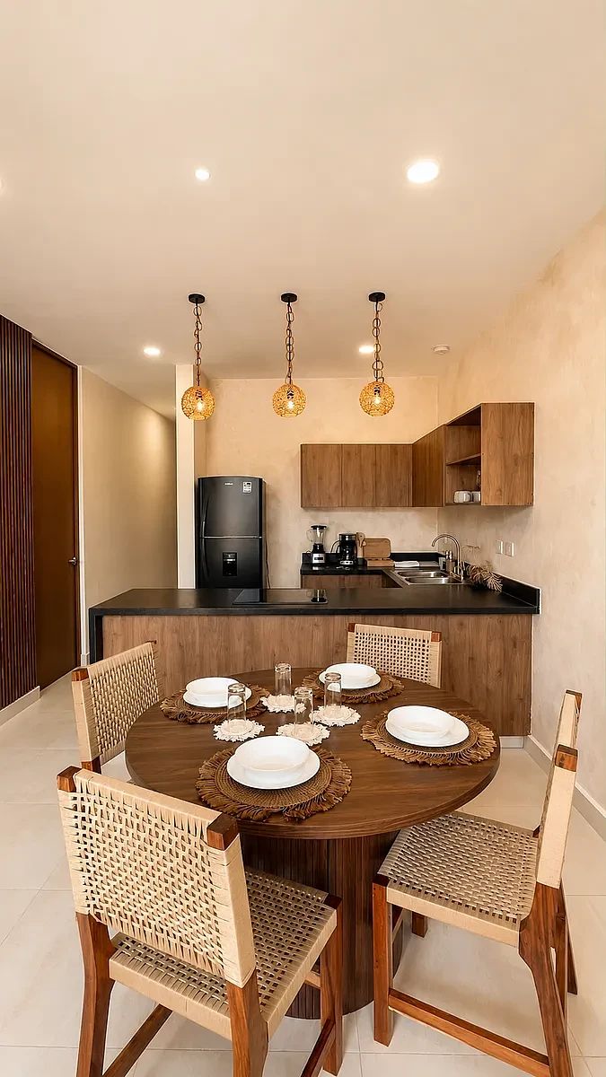 Apartamento à Venda, mobiliado, térreo, Santa Gertrudis Copó, Mérida, Yucatán, foto 1 de 10