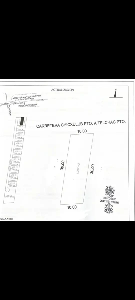 Lot in Telchac Puerto, Telchac Puerto, photo 2 of 5