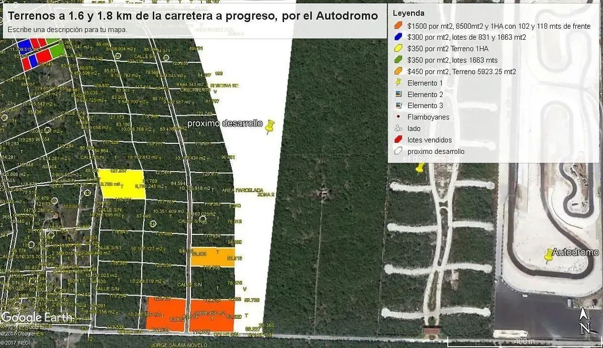 Terreno en Paraíso, Progreso, foto 3 de 4