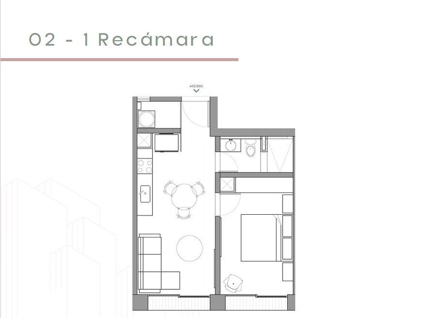 Apartamento em Juárez, Cuauhtémoc, foto 6 de 11