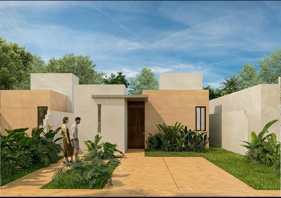 Casas de Una Planta en Preventa en Privada Zamia en Chicxulub Pueblo Yucatan, foto 1 de 9