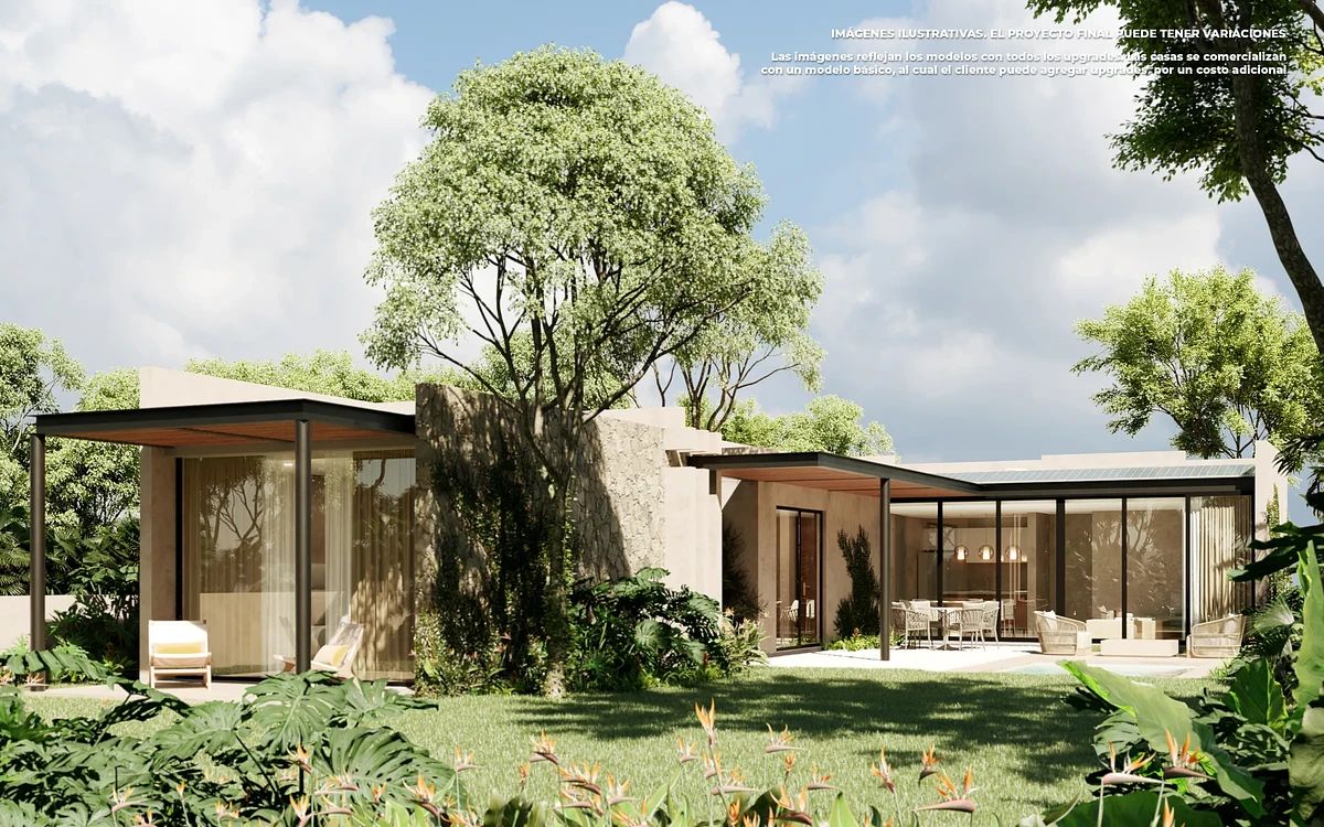 Casa de 2 Quartos com Piscina em Comunidade Privada, Riviera, foto 1 de 6