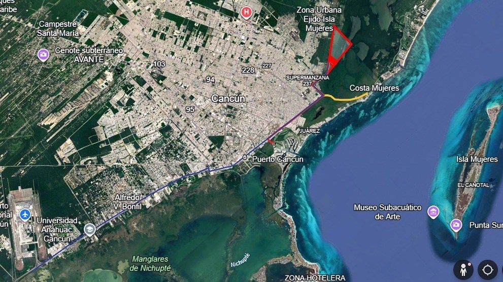 Lot in Isla Mujeres Centro, Isla Mujeres, photo 2 of 4