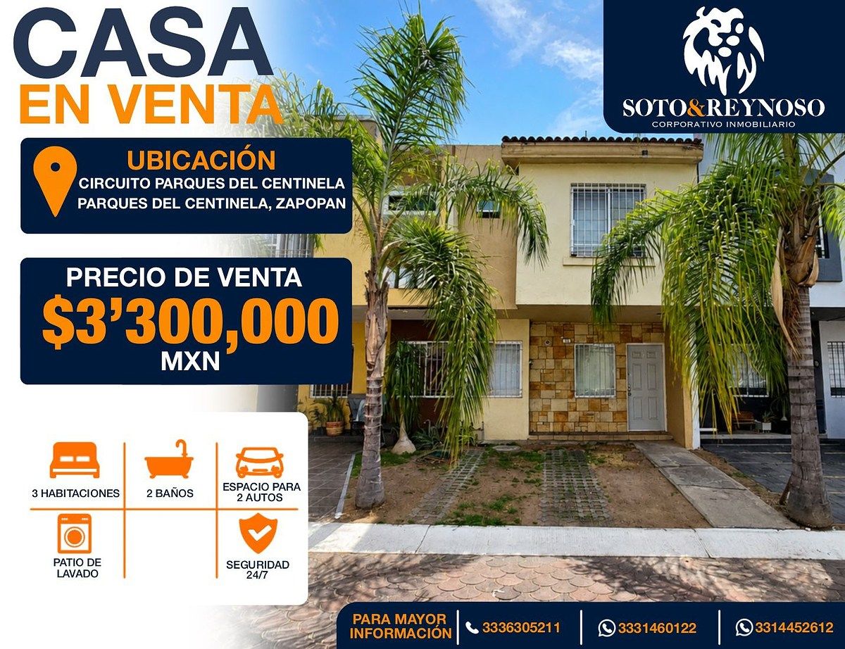 OPORTUNIDAD DE COMPRA EN PARQUES DEL CENTINELA! | CASA DE 3 RECÁMARAS  + PB, foto 1 de 39