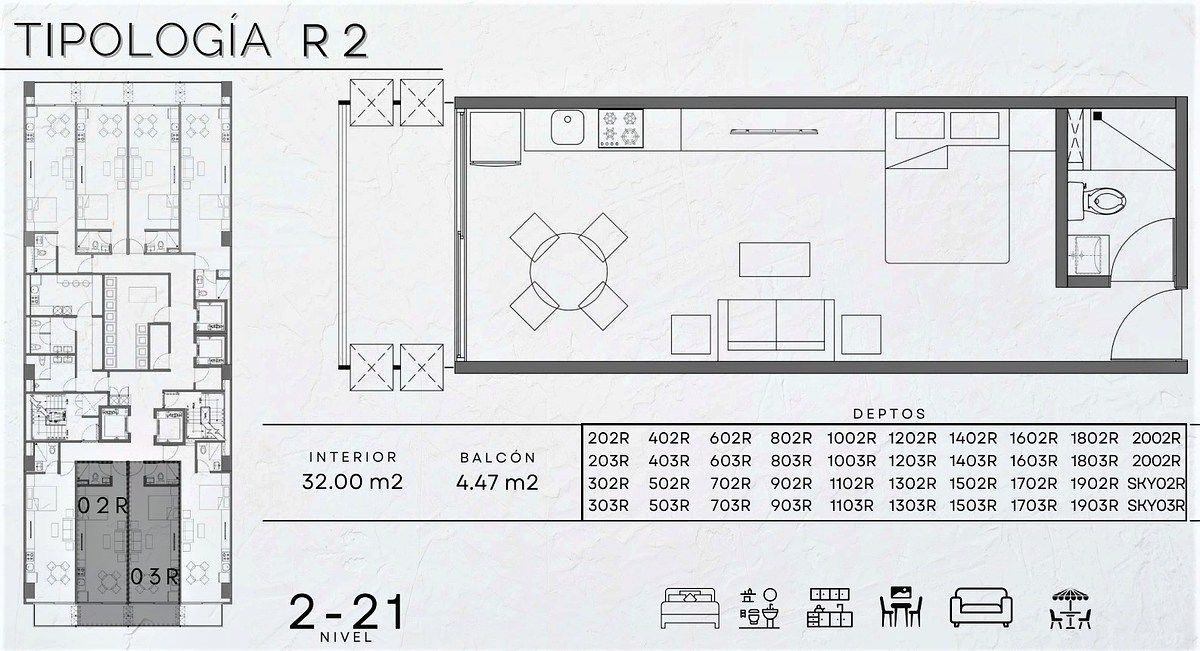 Apartamento em Tabacalera, Cuauhtémoc, foto 9 de 21