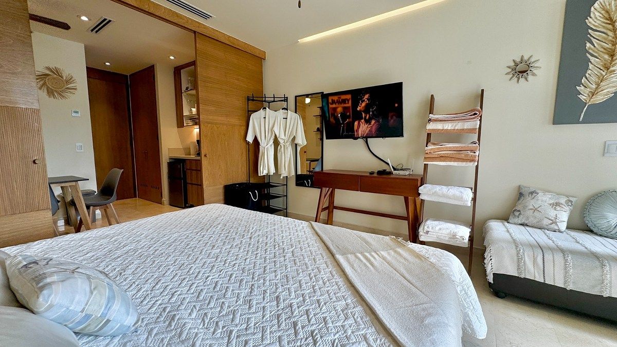 LOFT AMUEBLADO EN VENTA A PIE DE PLAYA EN LA CRUZ DE HUANACAXTLE - foto 5