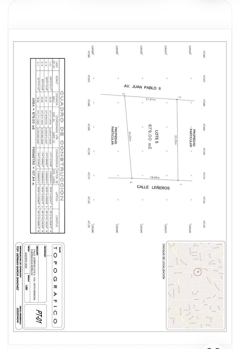 VENTA TERRENO EN CUERNAVACA EN ZONA DORADA - foto 5