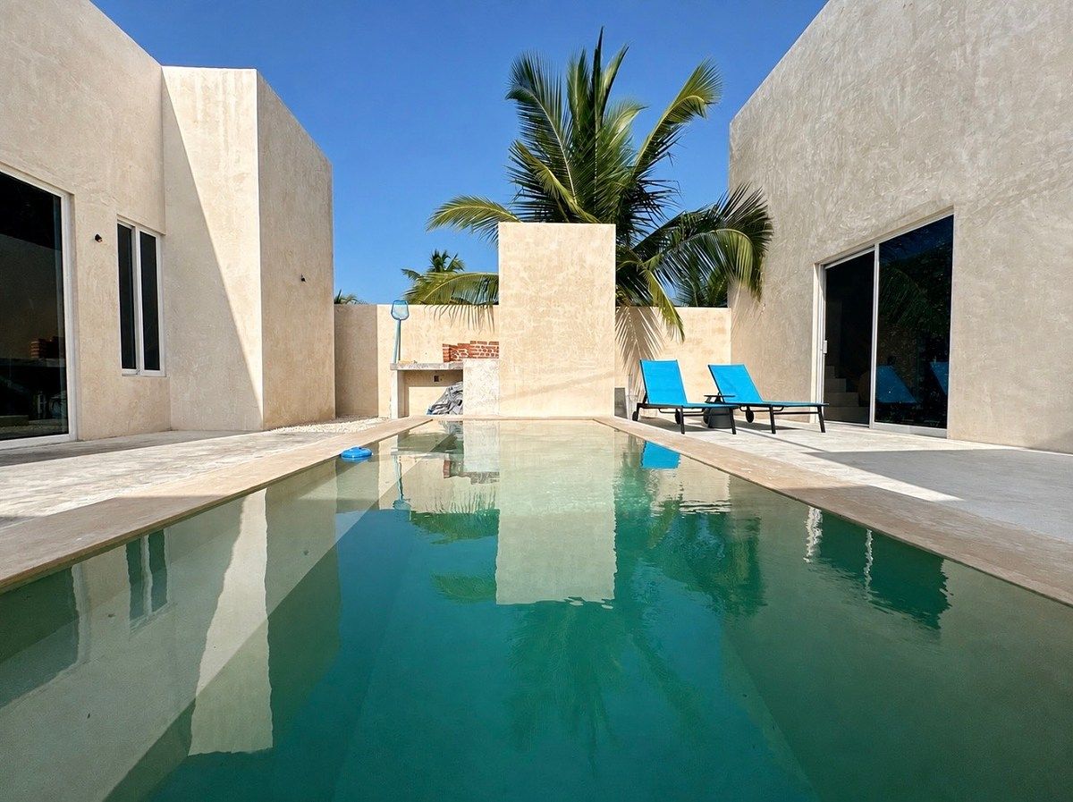 Casa con piscina y dos estudios en Chelem, foto 1 de 13