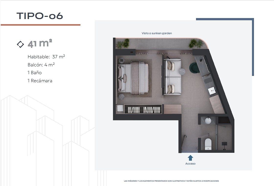 Apartamento em Juárez, Cuauhtémoc, foto 4 de 16