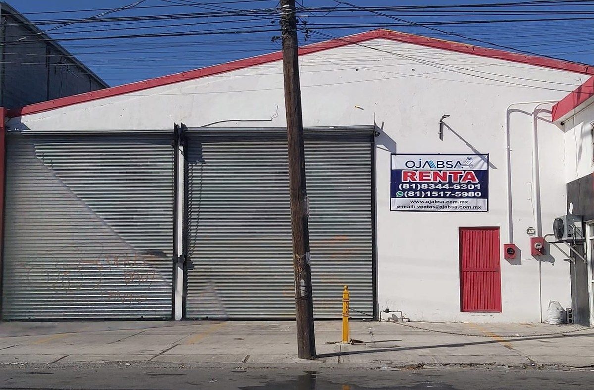 WAREHOUSE FOR RENT ON AV. LOS PINOS, ESCOBEDO, N.L., photo 1 of 7