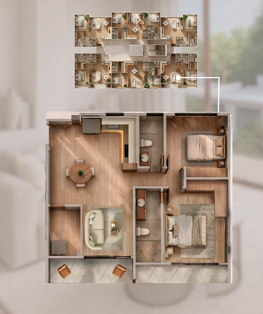Departamento en venta en Veneciana Residences, Providencia - foto 3