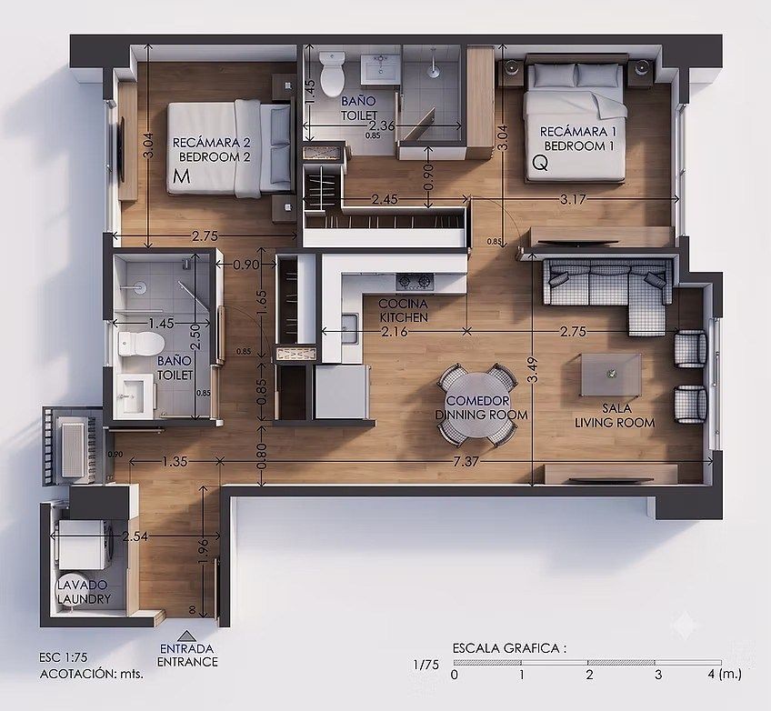 Apartamento em Centro, Tijuana, foto 2 de 5