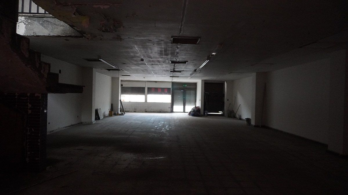 Primer piso: vista entrada cubo elevador al oriente, foto 6 de 35