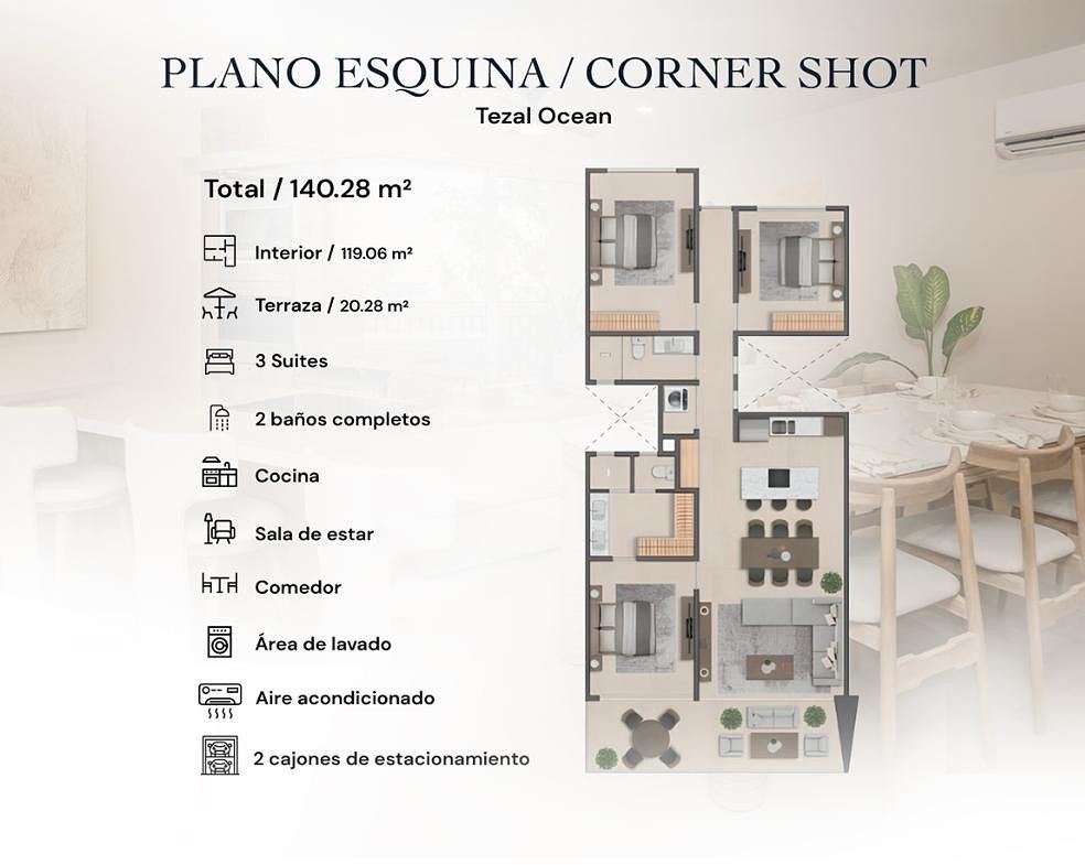 Apartamento em El Tezal, Los Cabos, foto 14 de 15