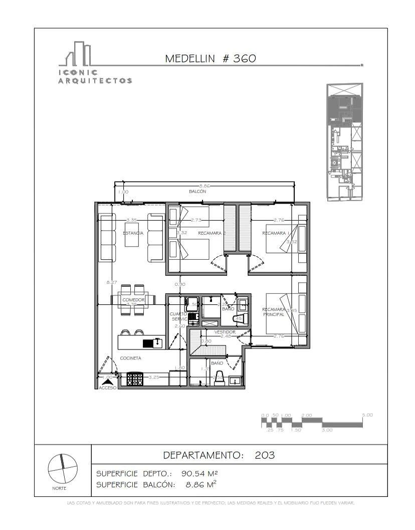 Apartamento em Roma Sur, Cuauhtémoc, foto 3 de 6