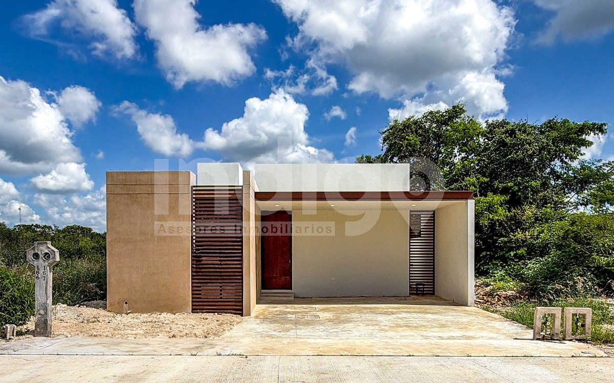 Casa de Una Planta en Venta en Mérida en Privada Silvesta, Conkal