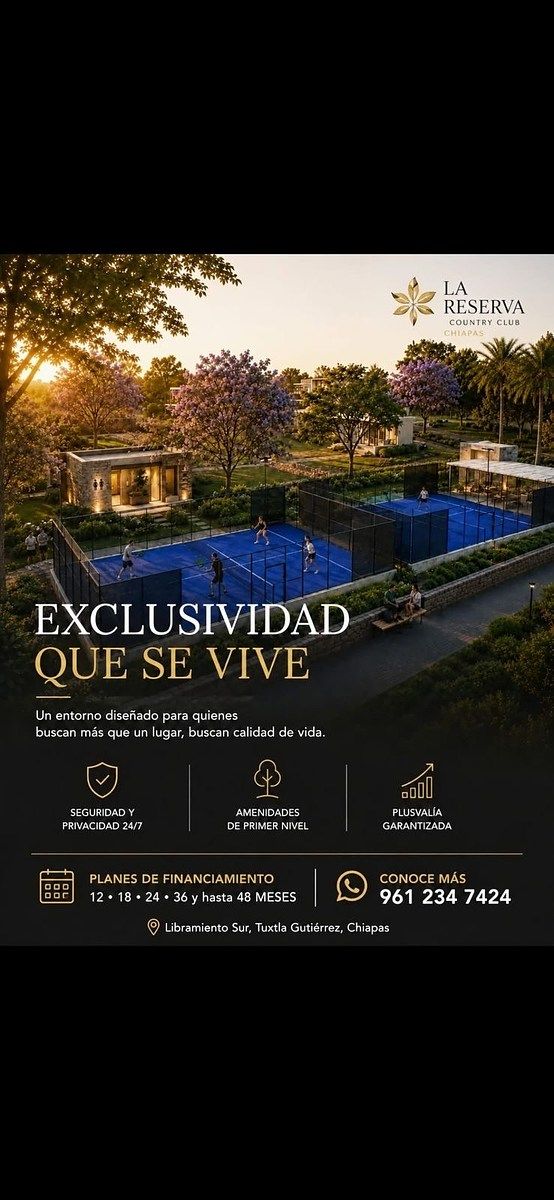 Lote em La Cima, Tuxtla Gutiérrez, foto 5 de 7