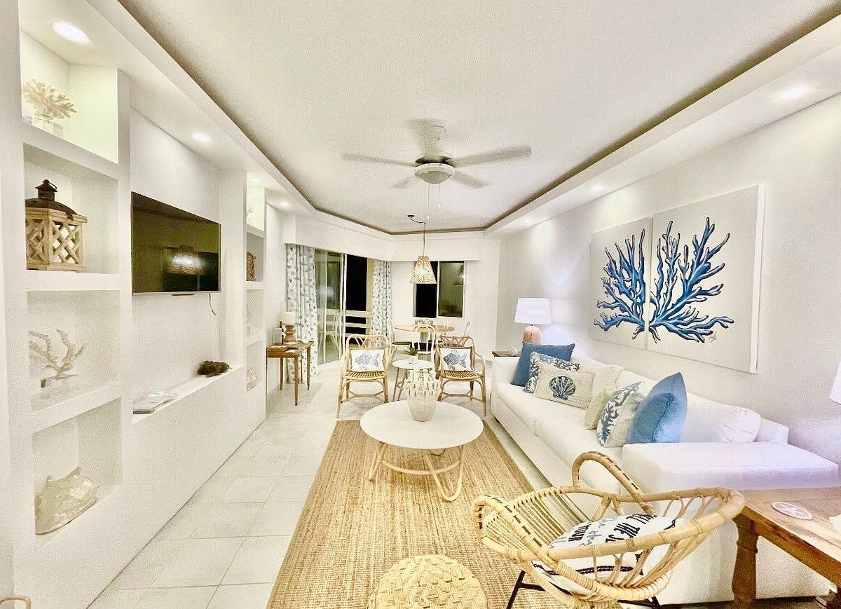 APARTAMENTO 2 HABITACIÓNES JUAN DOLIO 1RA LÍNEA DE PLAYA, foto 1 de 4