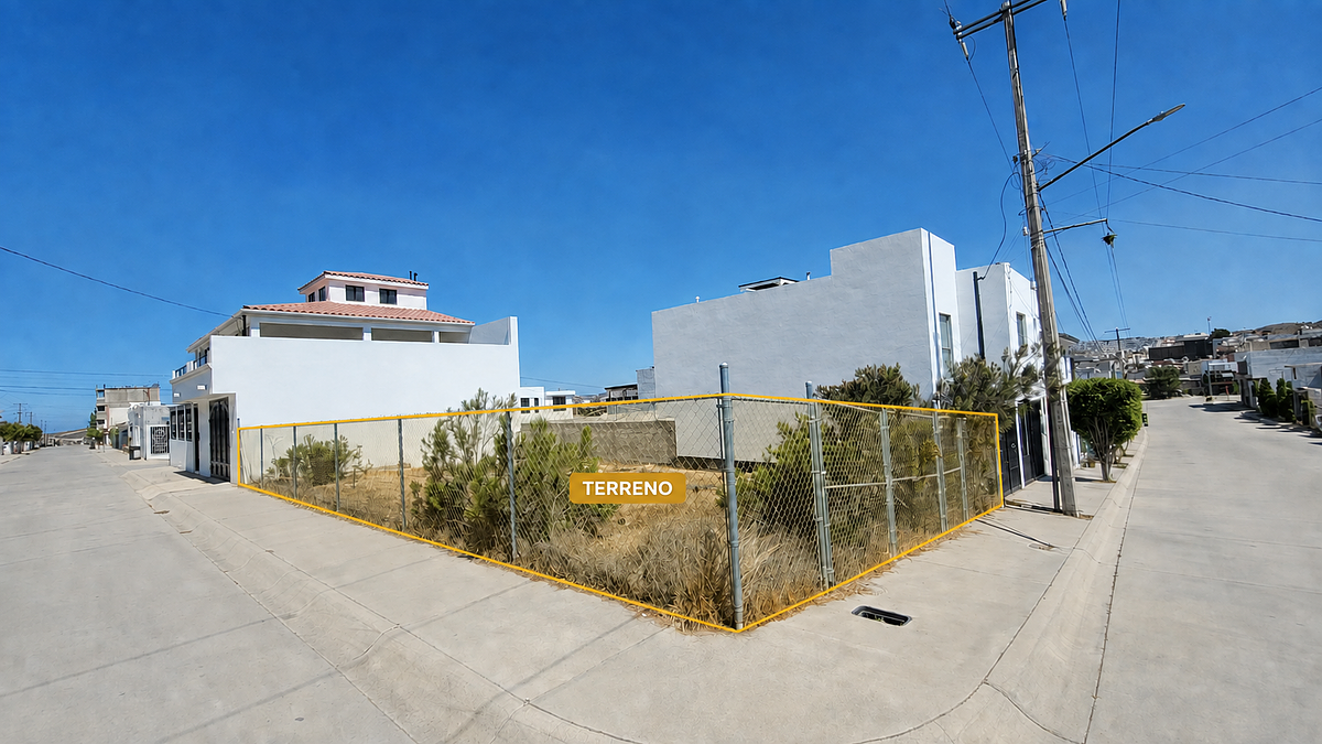 TERRENO RESIDENCIAL EN ESQUINA EN FRACCIONAMIENTO PRIVADO ESTRELLA DEL PACÍFICO