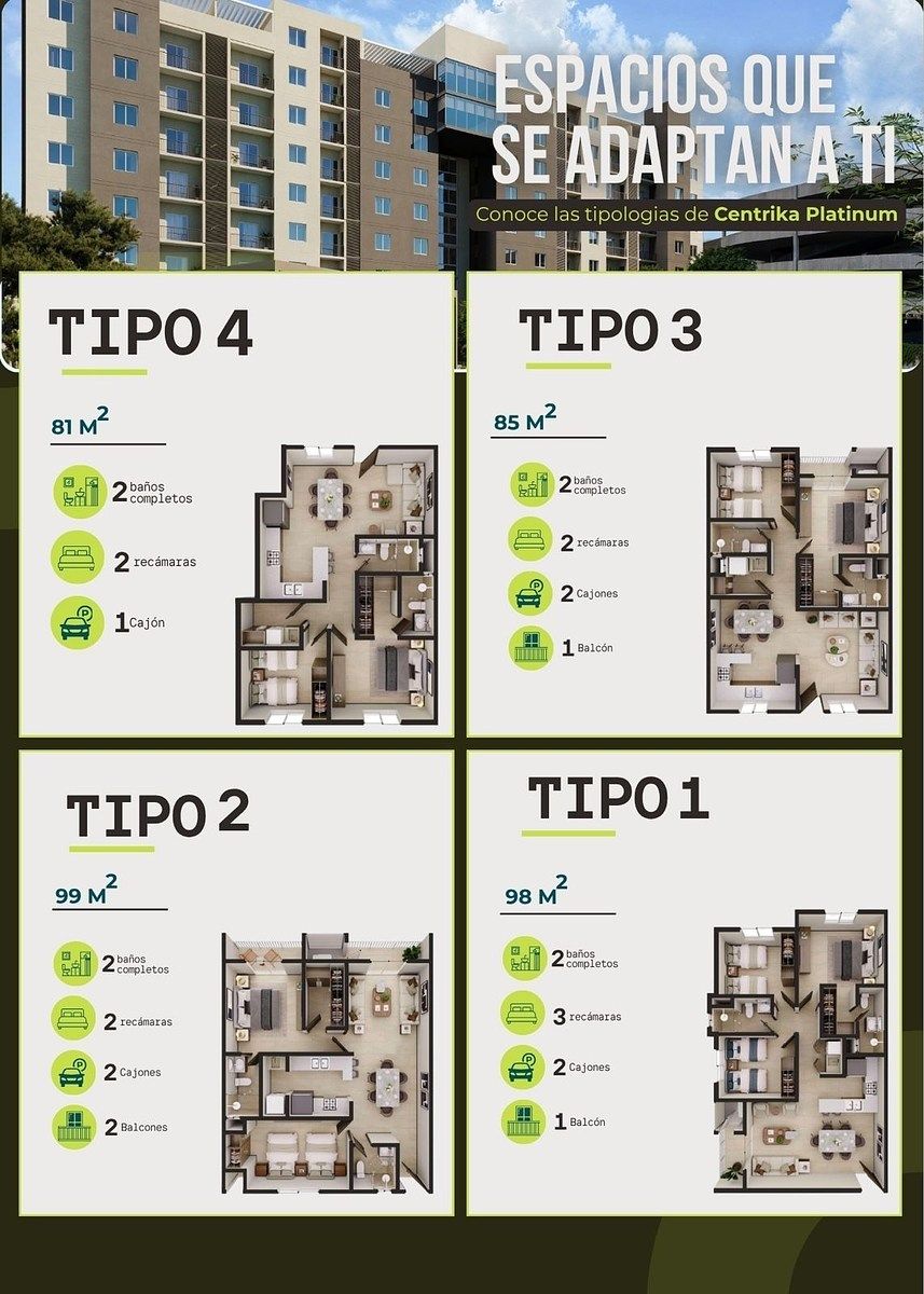 Apartamento em Centrika Victoria, Monterrey, foto 4 de 5