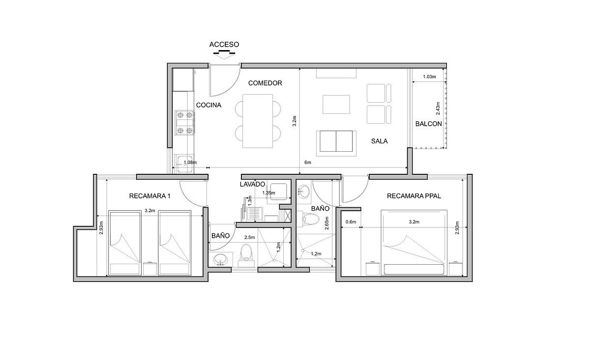 Apartamento em Zacahuitzco, Benito Juárez, foto 35 de 35