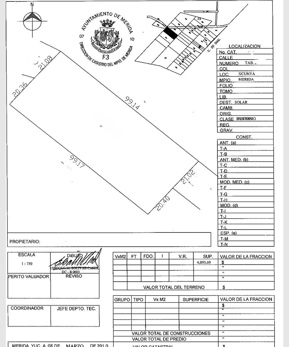 Lote em Xcunya, Mérida, foto 3 de 4