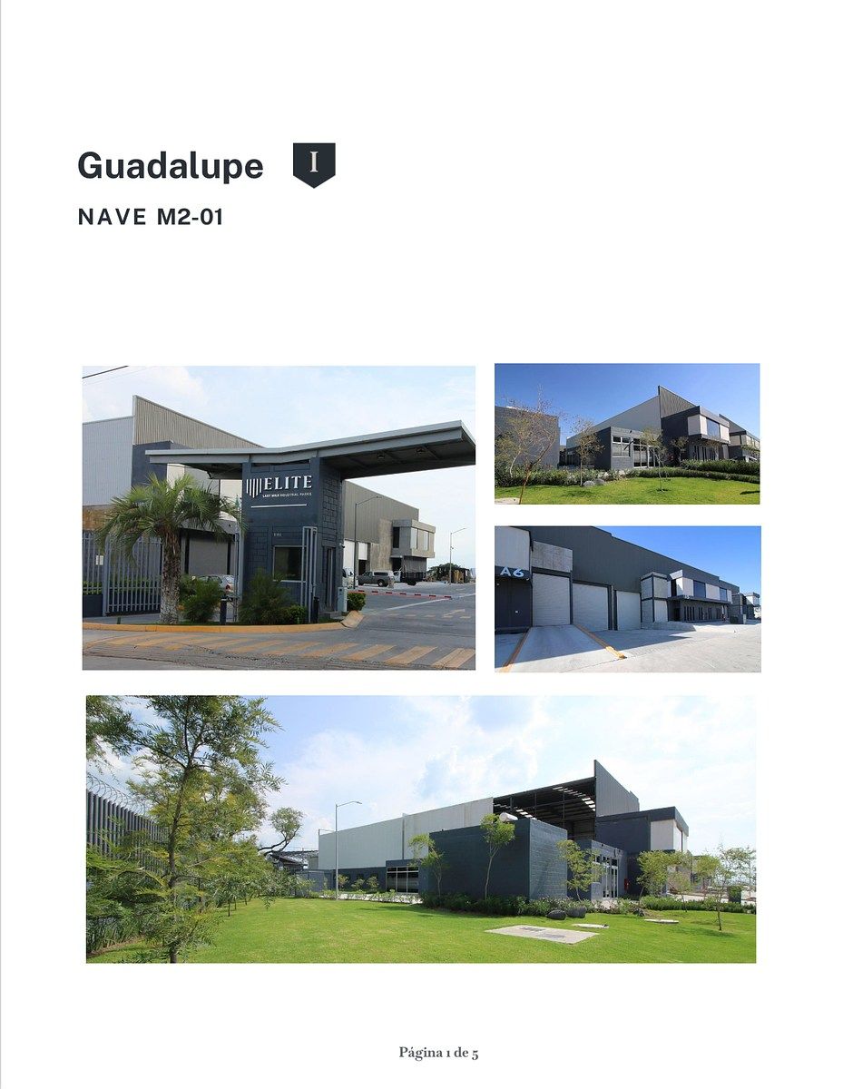 INDUSTRIAL WAREHOUSE AAA FOR SALE, IN GUADALUPE N.L, photo 1 of 3