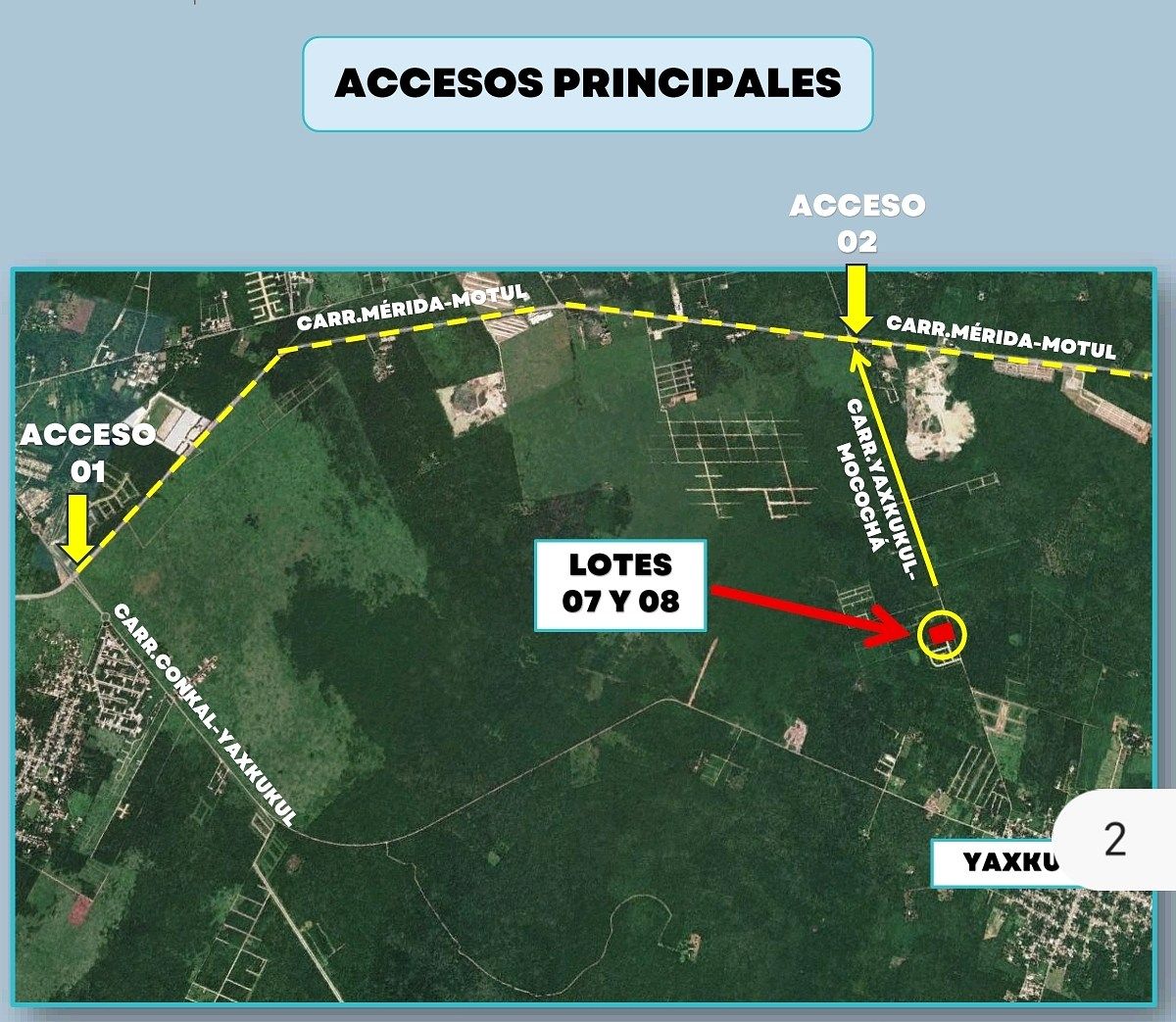 Lote em Yaxkukul, Yaxkukul, foto 2 de 4