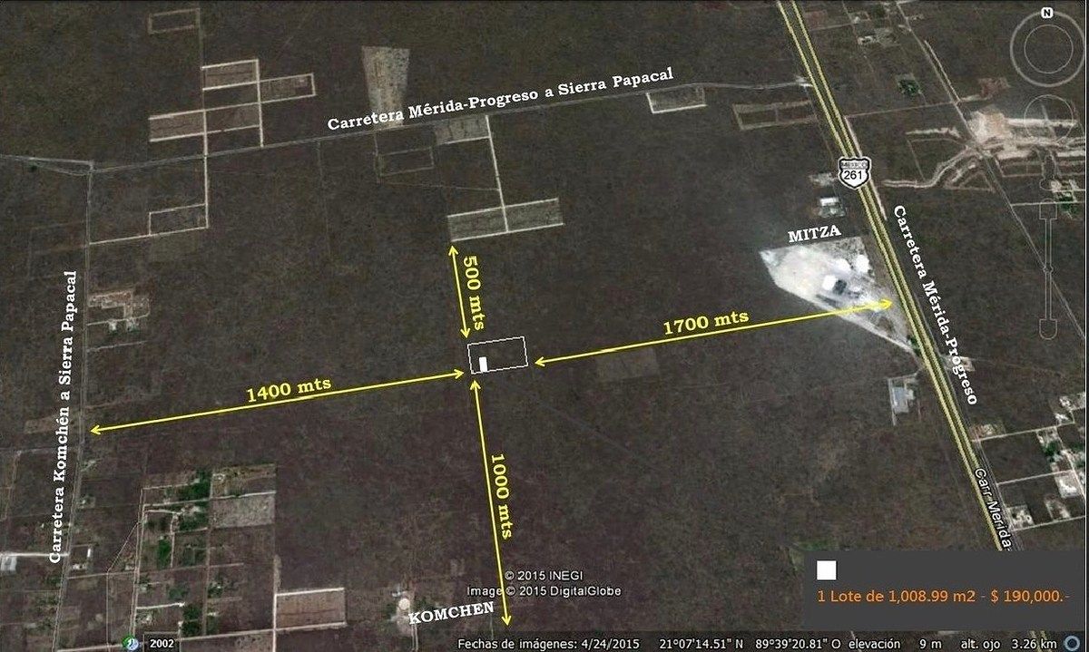 Lot in Komchen, Mérida, photo 2 of 6