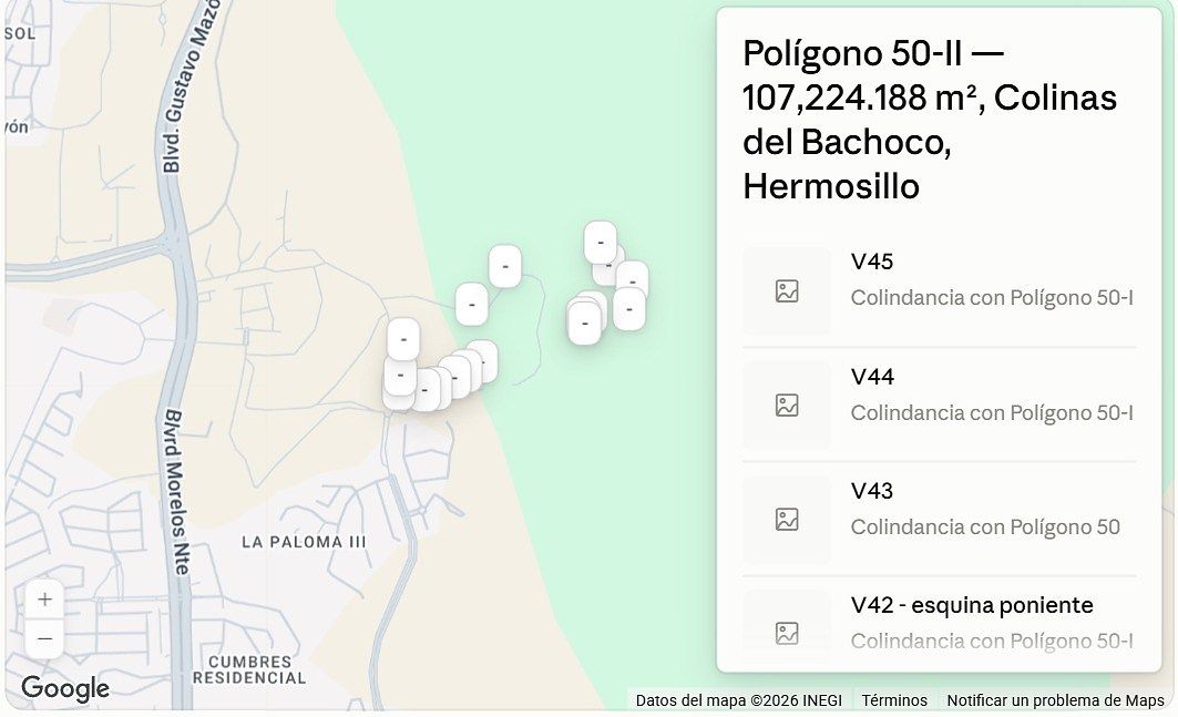 Lote em Colinas Del Bachoco, Hermosillo, foto 3 de 3