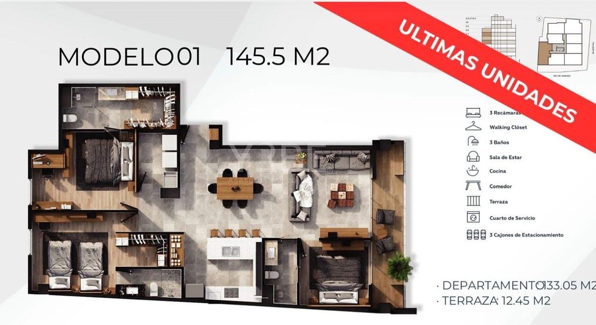 Departamento en Colomos Providencia, Guadalajara, foto 4 de 14